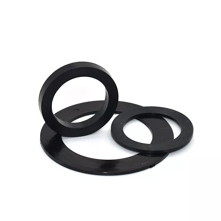 Rubber gaskets and flat seals